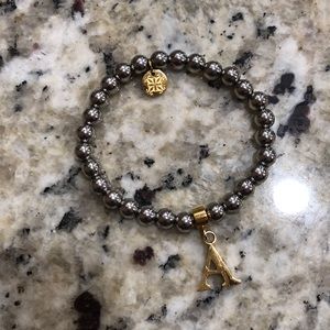 Rustic Cuff initial bracelet